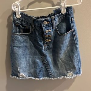 Jean skirt